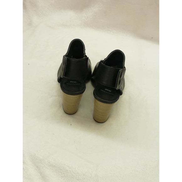 Gap Womens Black Peeptoe Strap on Platform 3" Heels Size 7 - Picture 4 of 12